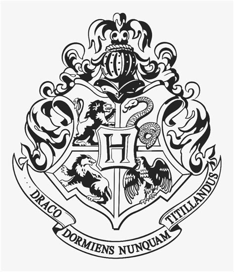 Png Download Official Hogwarts Crest Png For Free - Harry Potter Coloring Pages Hogwarts Cres ...