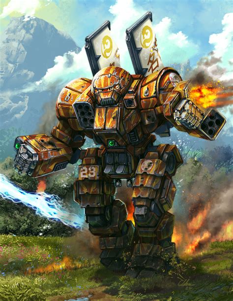 Kintaro Battlemech by Eldon Cowgur : r/ImaginaryMechs