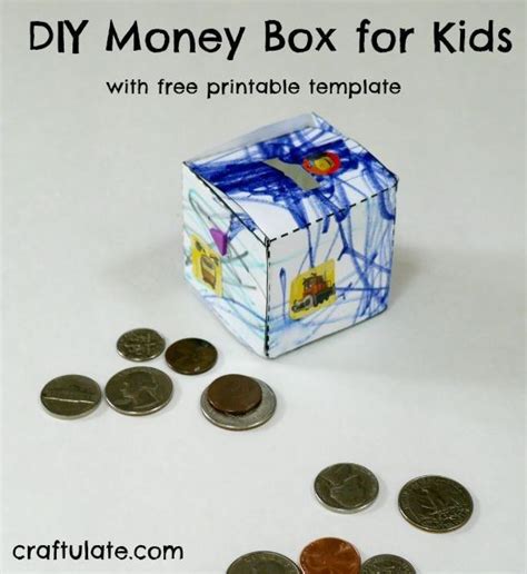 DIY Money Box for Kids - Craftulate