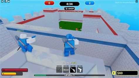 Playing flag wars Roblox episode 261 - YouTube