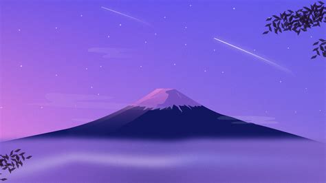 2560x1440 Mount Fuji Minimal 1440P Resolution ,HD 4k Wallpapers,Images ...