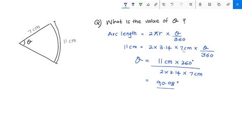 Area Of A Sector Questions And Answers