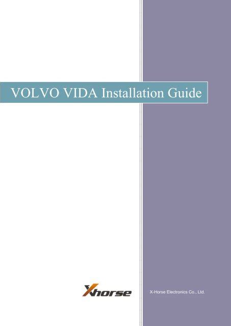 VOLVO VIDA Installation Guide