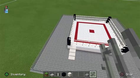 Minecraft building a boxing arena - YouTube