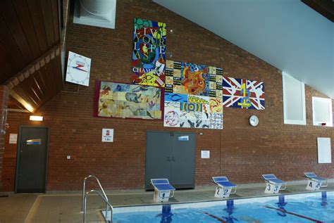 24. Olympic mural Leisure Centre - Farnham Town Council