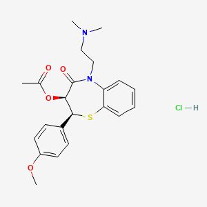 Diltiazem Hydrochloride | C22H27ClN2O4S | CID 62920 - PubChem