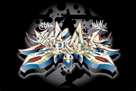 2003 t-shirt design for Tribal gear. 2 diminutional wild style Tribal ...