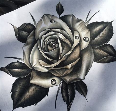 Realistic Rose Drawing at GetDrawings | Free download