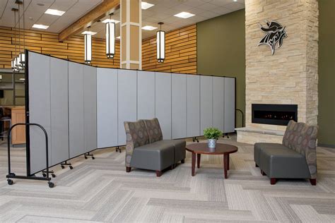 Portable Room Dividers in Multiple Styles Make Flexible Offices