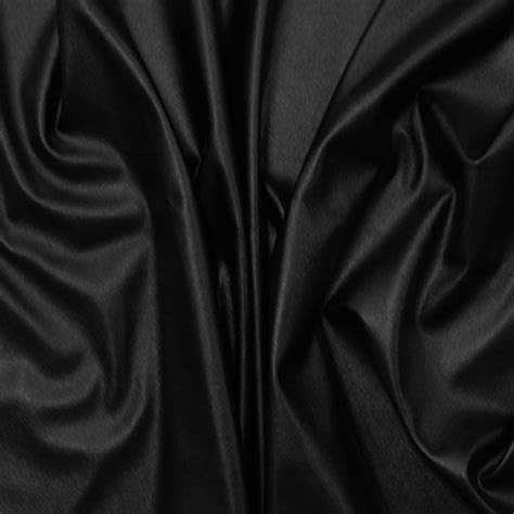 Black Matte Faux Vegan Leather Fabric | Leather fabric, Vegan leather ...