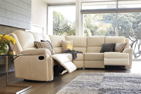 Janus 6 Seater Leather Corner Lounge Suite | Lounge suites, Lounge ...