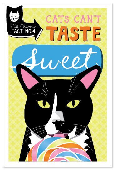 "Cats can't taste sweet" Sticker for Sale by Portia Monberg | Crazy ...