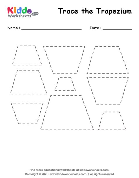 Free Printable Find Trapezoid Worksheet Worksheet, 52% OFF