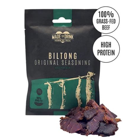 Made for Drink – Biltong – 30g - Grid Iron Meat