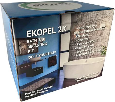 Buy Ekopel Bathtub Refinishing Kit - Made In The USA - Odorless Non ...