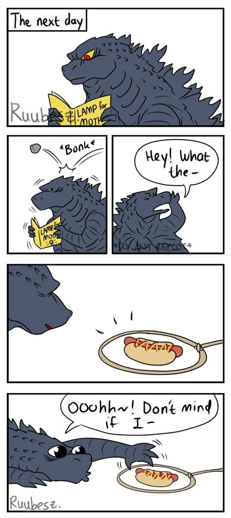 Godzilla Comics, All Godzilla Monsters, Godzilla Vs, Cute Comics, Funny ...