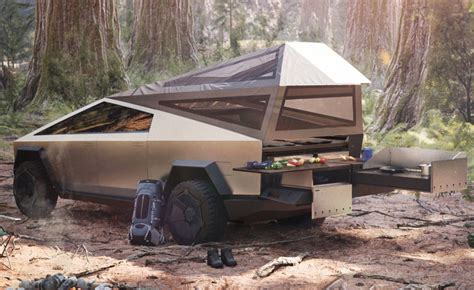 Tesla Cybertruck Camper is Actually a Great Idea - TechEBlog