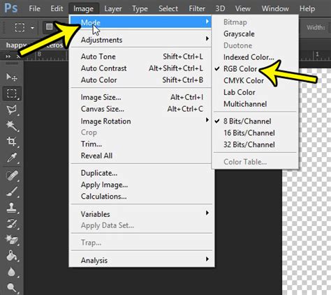 How to Check if an Image is RGB or CMYK in Photoshop CS6 - Live2Tech