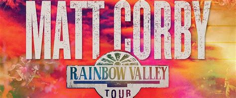 Matt Corby - Rainbow Valley Tour