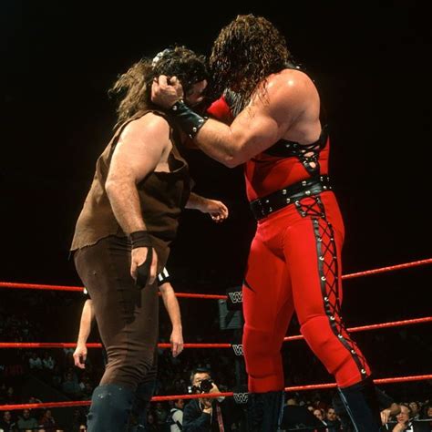 Kane vs. Mankind | Wrestling superstars, Mankind wwe, Kane wwe