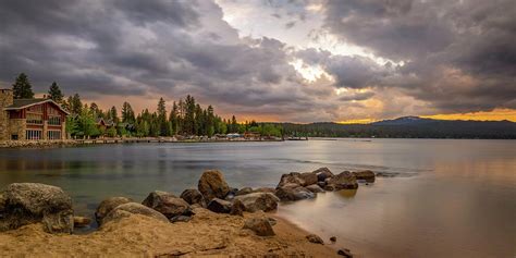 Payette Lake Sunset Photograph by Matthew Alberts - Pixels