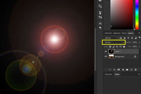 Lens Flare Photoshop Filters