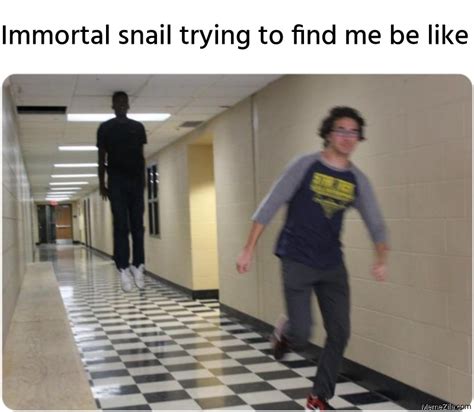 The immortal snail when I put it in a cardboard box meme - MemeZila.com