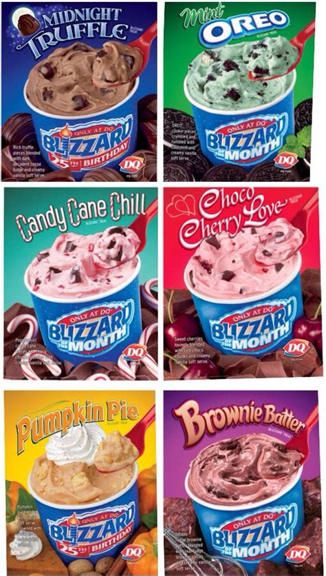 Pin by Ana Lee on forbidden foods | Dairy queen blizzard flavors ...