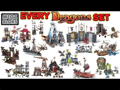 ALL MEGA BLOKS DRAGONS SETS EVER MADE! - YouTube