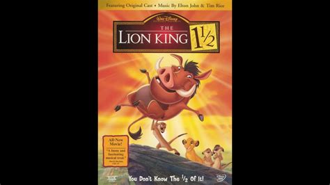 Opening to The Lion King 1½ DVD (2004, Both Discs) - YouTube