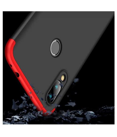 Xiaomi Redmi Note 7 Pro Plain Cases TBZ - Black - Plain Back Covers Online at Low Prices ...