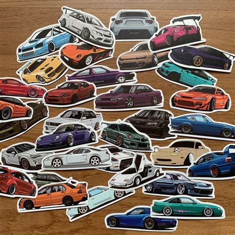 JDM Car Stickers, Hobbies & Toys, Stationery & Craft, Art & Prints on Carousell