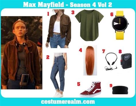 How To Dress Like Max Mayfield Season 4 Costume Guide For Cosplay ...