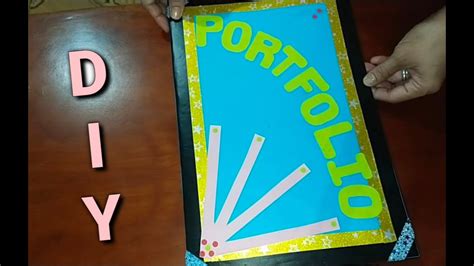 DIY STUDENT PORTFOLIO - YouTube