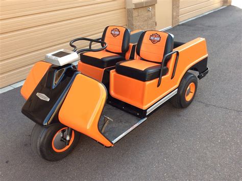 1974, Harley Davidson Golf Cart, 3-wheeled, gas driven, completely refurbished.