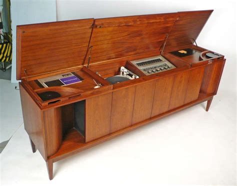 Claritone S1001 Signature Series Stereo Credenza | Vintage stereo console, Vintage stereo ...