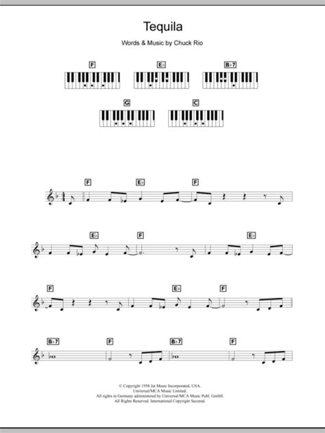 Tequila | Sheet Music Direct