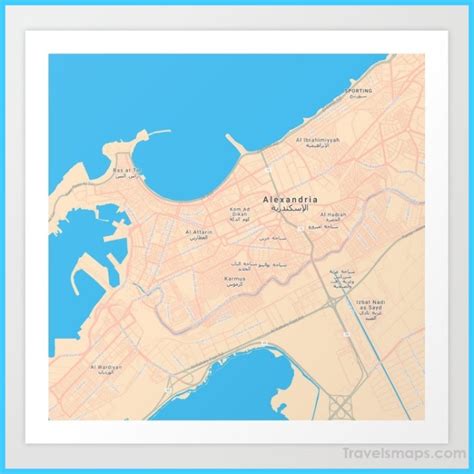 Where is Alexandria Egypt? | Alexandria Egypt Map | Map of Alexandria Egypt - TravelsMaps.Com