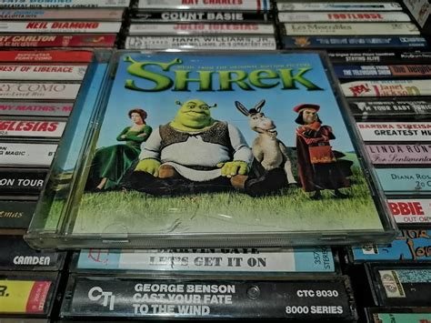 Shrek CF OST CD Original Motion Picture Soundtrack Movie Original CD For Sale CDs Shrek ...