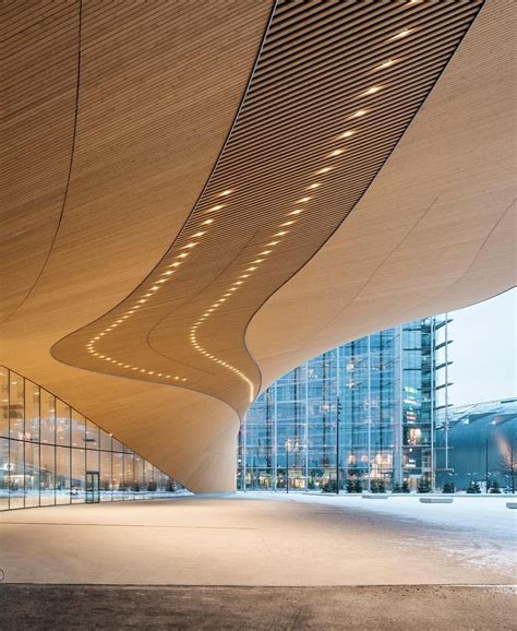 The amazing rotating facade of Oodi Helsinki Central Library by @ala ...