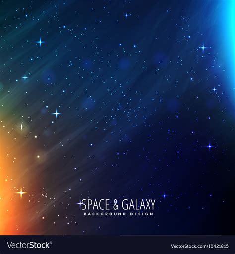 Galaxy template Royalty Free Vector Image - VectorStock