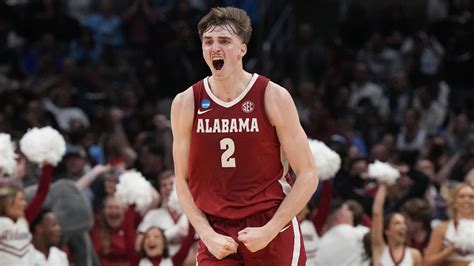 Grant Nelson fullcourt block seals Alabama basketball win vs UNC in Sweet 16