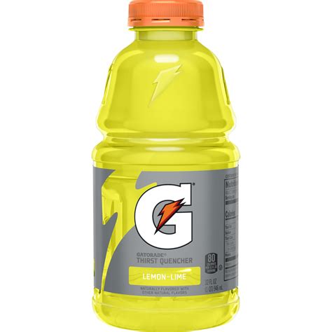 Gatorade Lemon Lime Thirst Quencher Sports Drink, 32 oz Bottle ...