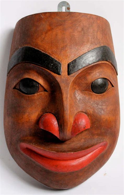 20th c. North West Coast Indian Mask at 1stDibs