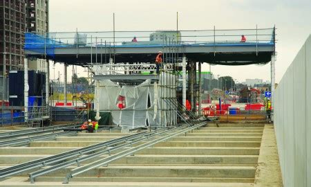 Stratford DLR Station, East London | Projects | Broxap Design & Build