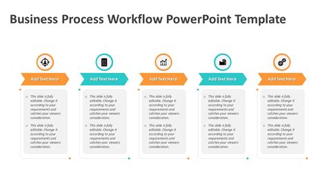 Business Process Workflow PowerPoint Template | Workflow Slides