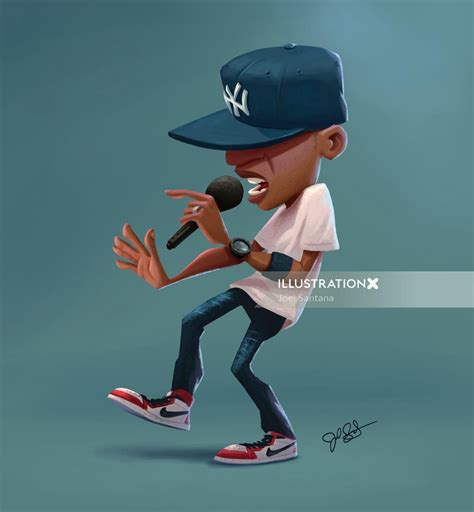 Character design of rapper | Cartoon character design, Character design ...