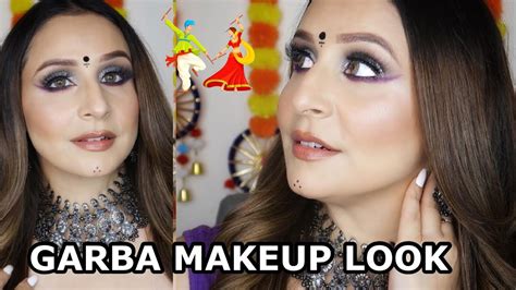 Garba Makeup Tutorial || Beginners Makeup Look in Budget || By Monika ...