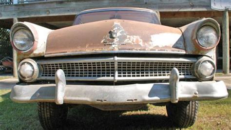 Purchase used '55 FORD VICTORIA/FAIRLANE PARTS CAR-NOT for RESTORATION ...