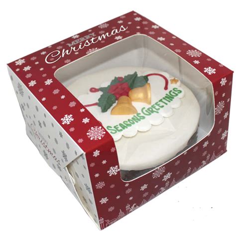 Christmas Cake Boxes